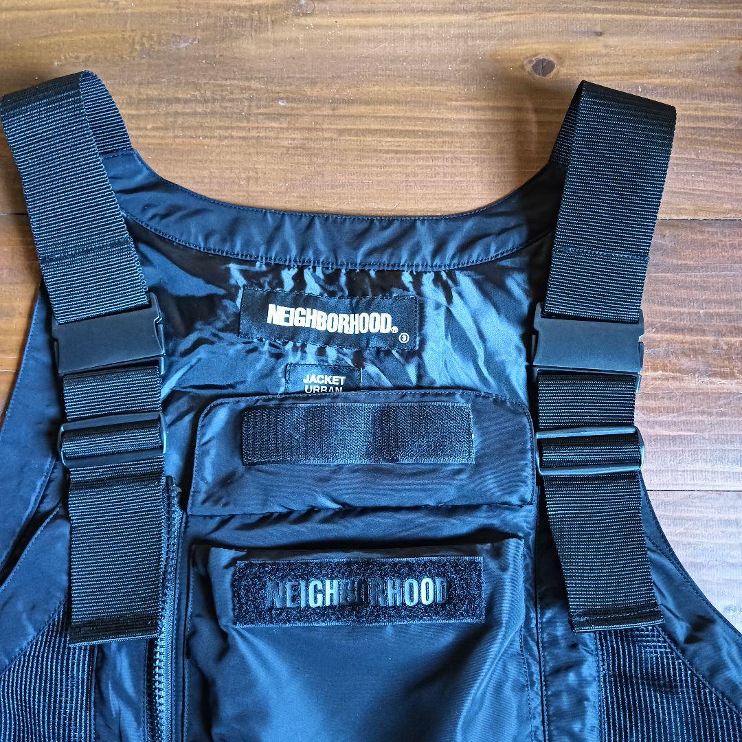 【美品】NEIGHBORHOOD ツールベスト M ブラック