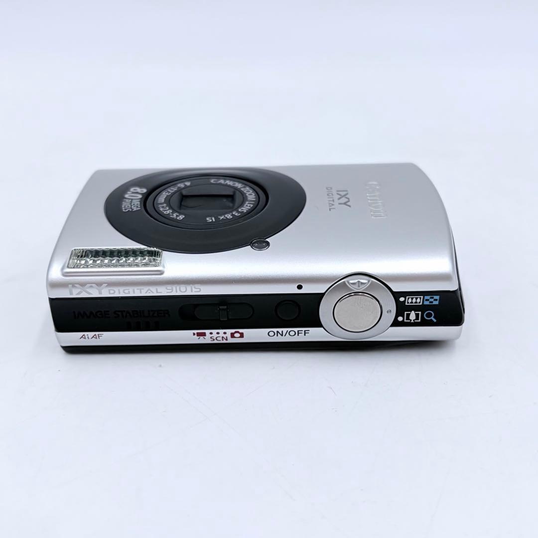 【極美品】Canon IXY DIGITAL 910IS シルバー コンデジ