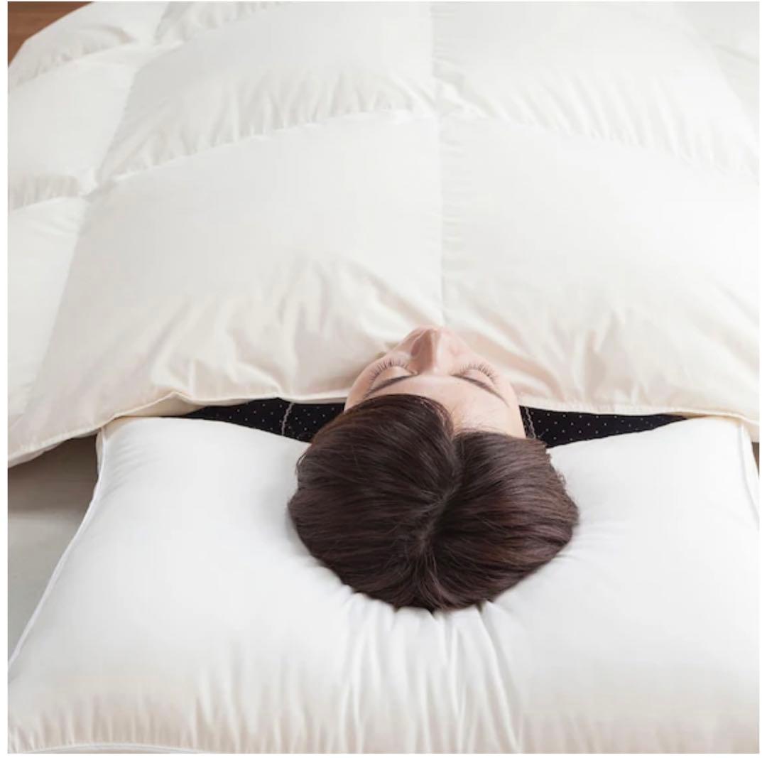 ニトリ　ホワイトダックダウン掛け布団