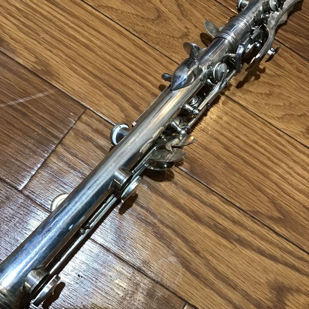 工芸品 2度と出ない超希少 フランス製 ロベルト・シオール メタルクラリネット