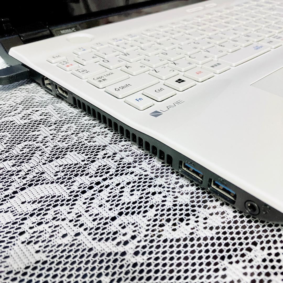 爆速SSD480GB✨NECノートパソコン Win11 カメラ付き ブルーレイ