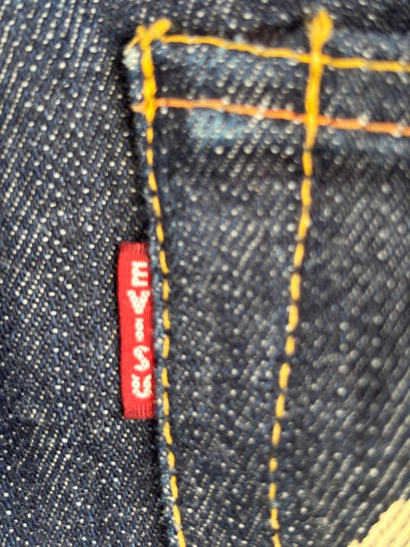 【超美品 レア】正規品 EVISU デニムNO.2 2000 日本製 白ペイント