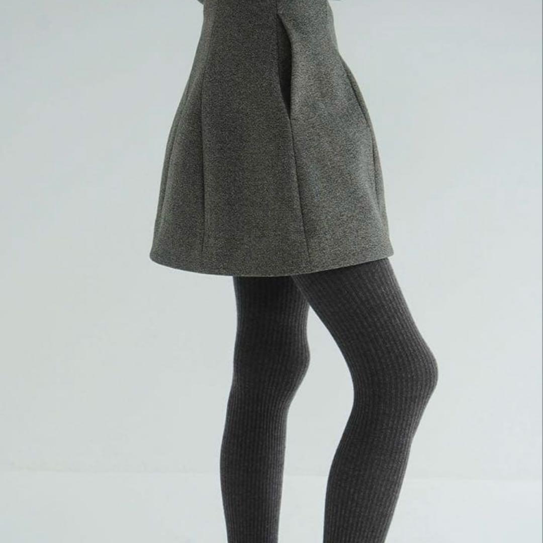 クラネ　CLANE CONSTRUCTIVE MINI SKIRT MIX