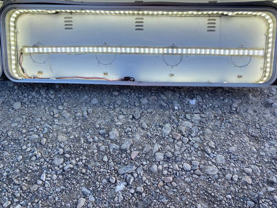 アンドン大LED仕様　鏡面アンドンバイザー付き　送料込み