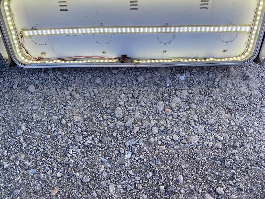 アンドン大LED仕様　鏡面アンドンバイザー付き　送料込み