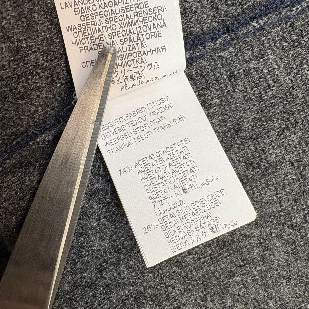 未使用品 BRUNELLO CUCINELLI カシミヤ100 ポンチョ ファー