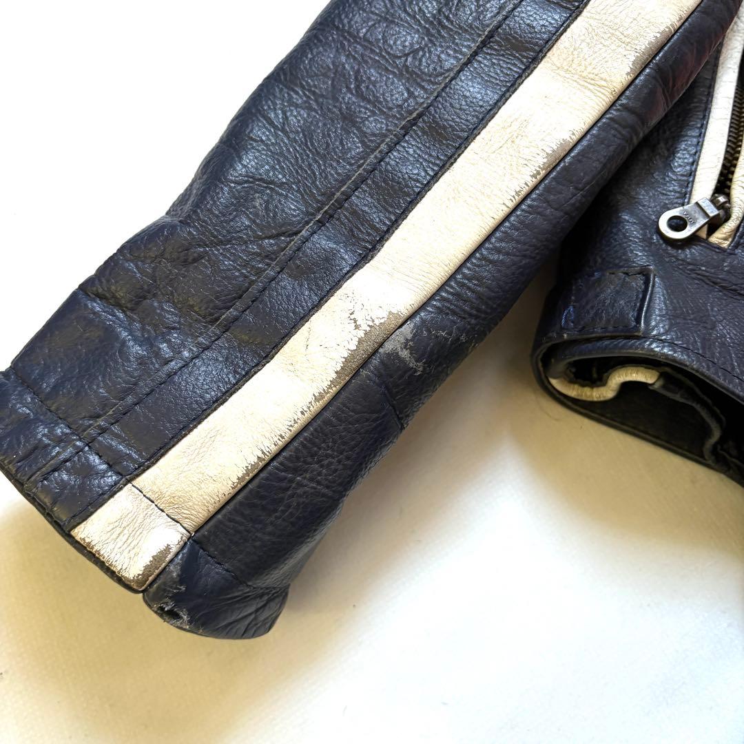 RedBull レッドブル　シングルライダースジャケット　本革