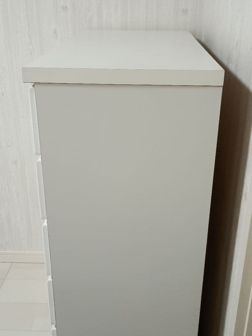 ★NITORI★ホワイト 6段チェストエナメル仕上げ