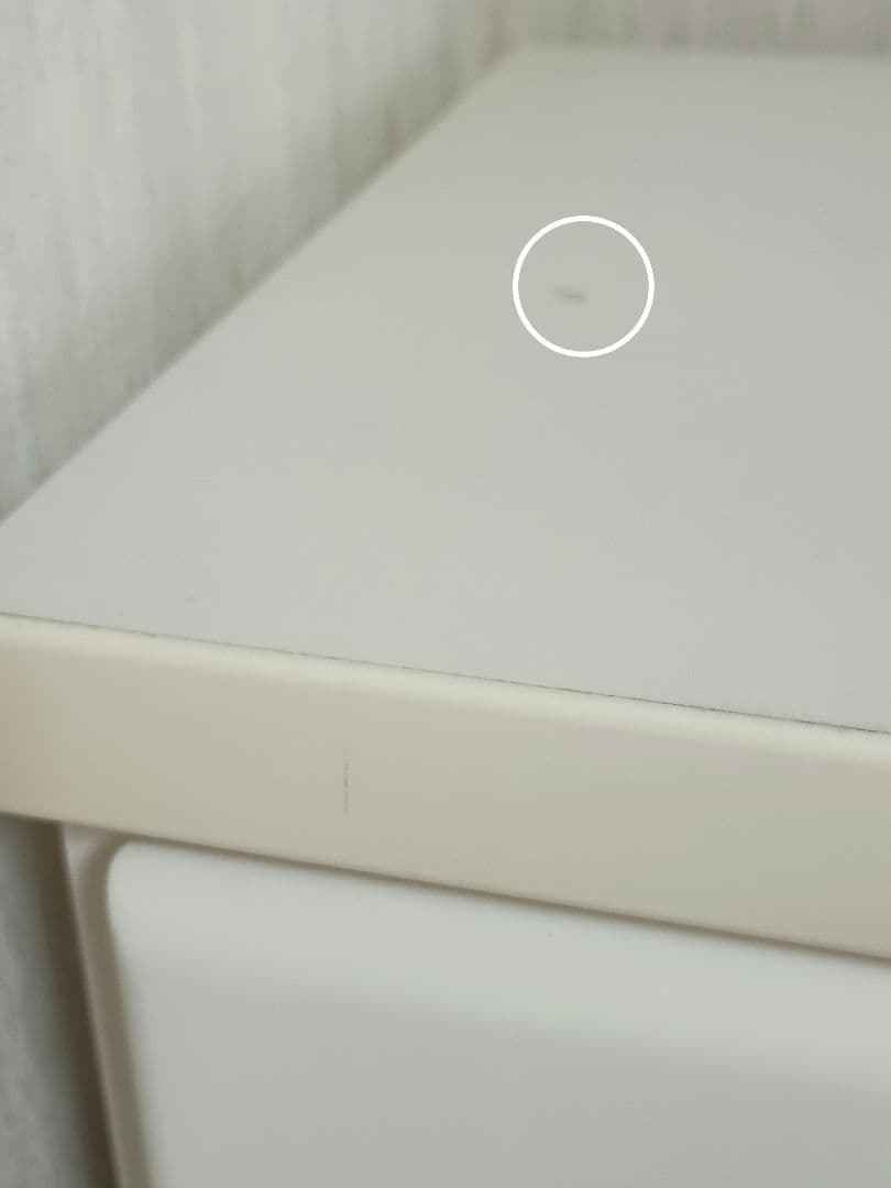 ★NITORI★ホワイト 6段チェストエナメル仕上げ