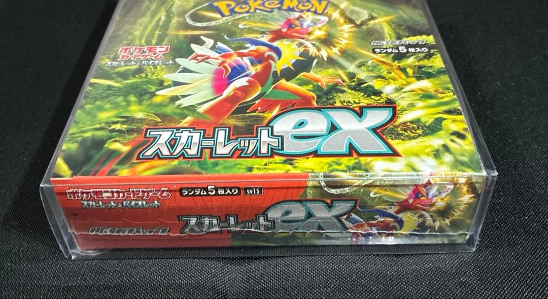 【未開封】ポケモンカードゲーム　スカーレットex box シェリンク付き