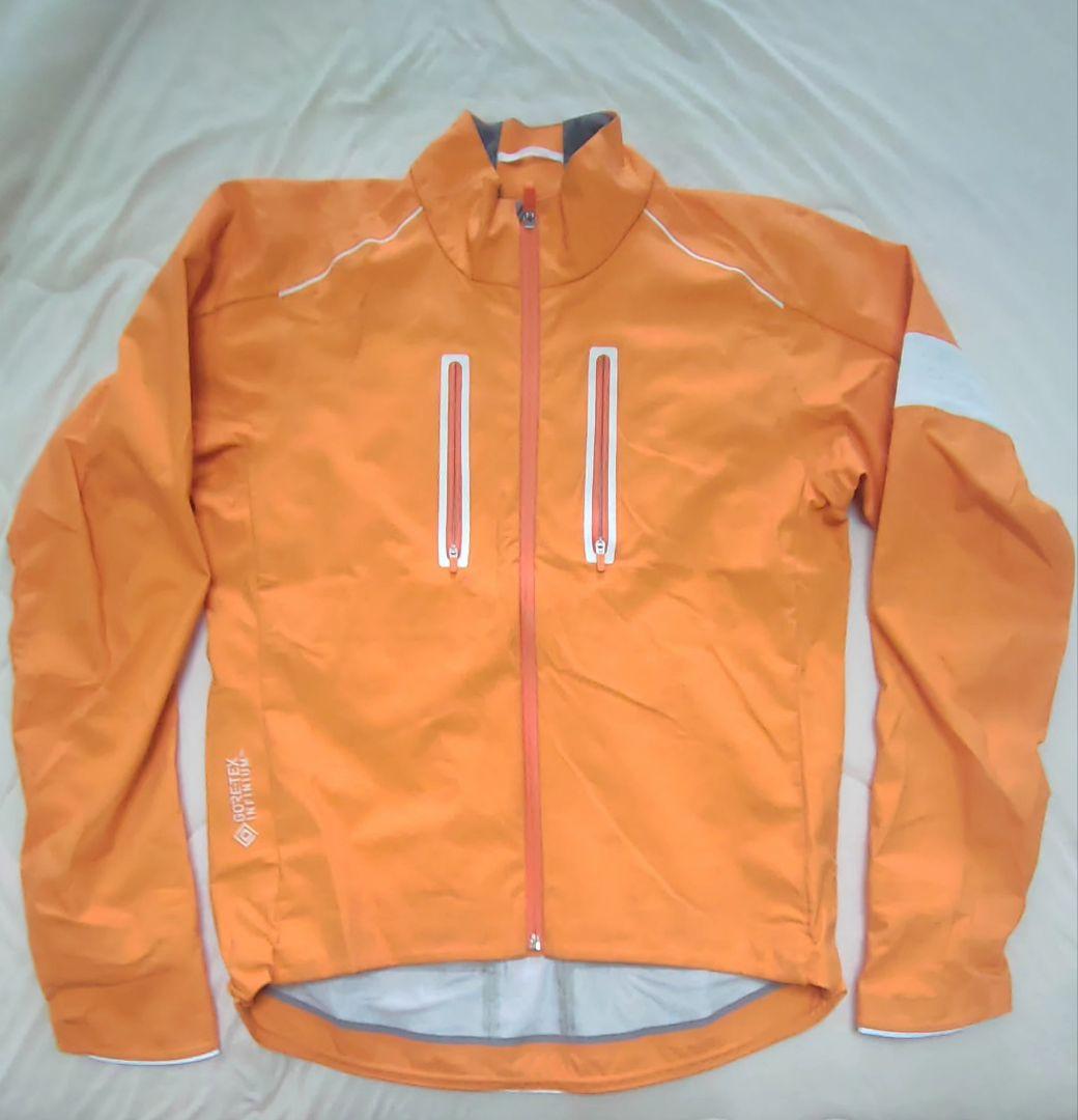 Rapha GORE-TEX INFINIUM サイクルジャケット オレンジ