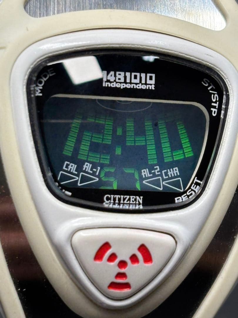 【稼働品】CITIZEN インディペンデント 1481010 ゴアトランス 時計