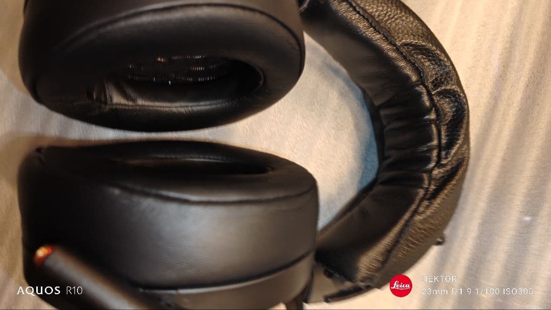 【自作品】新品ヘッドホンのヘッドバンドカバー MDR-Z1R用等