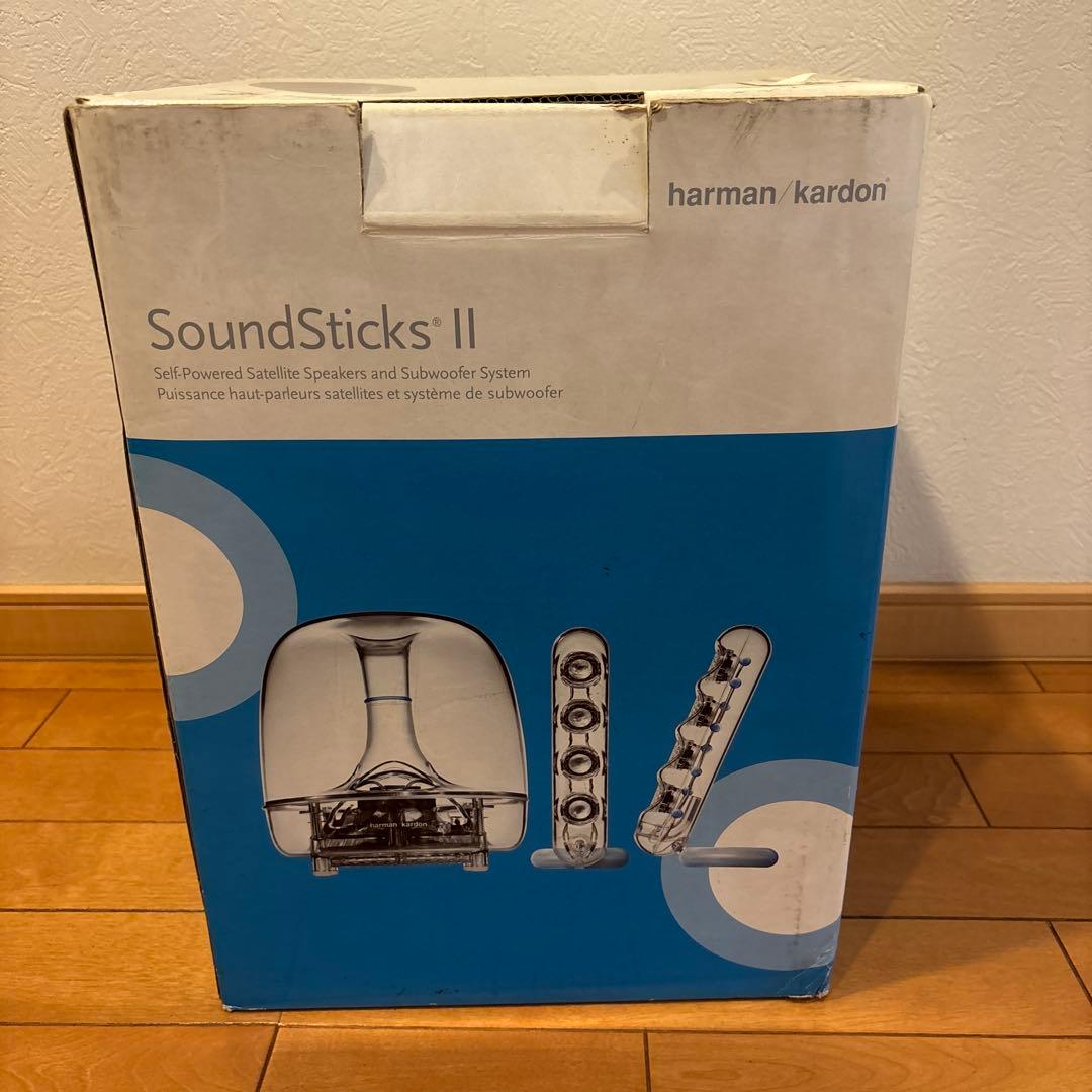 sound sticks Ⅱ スピーカー　ウーファー　箱付き　完品