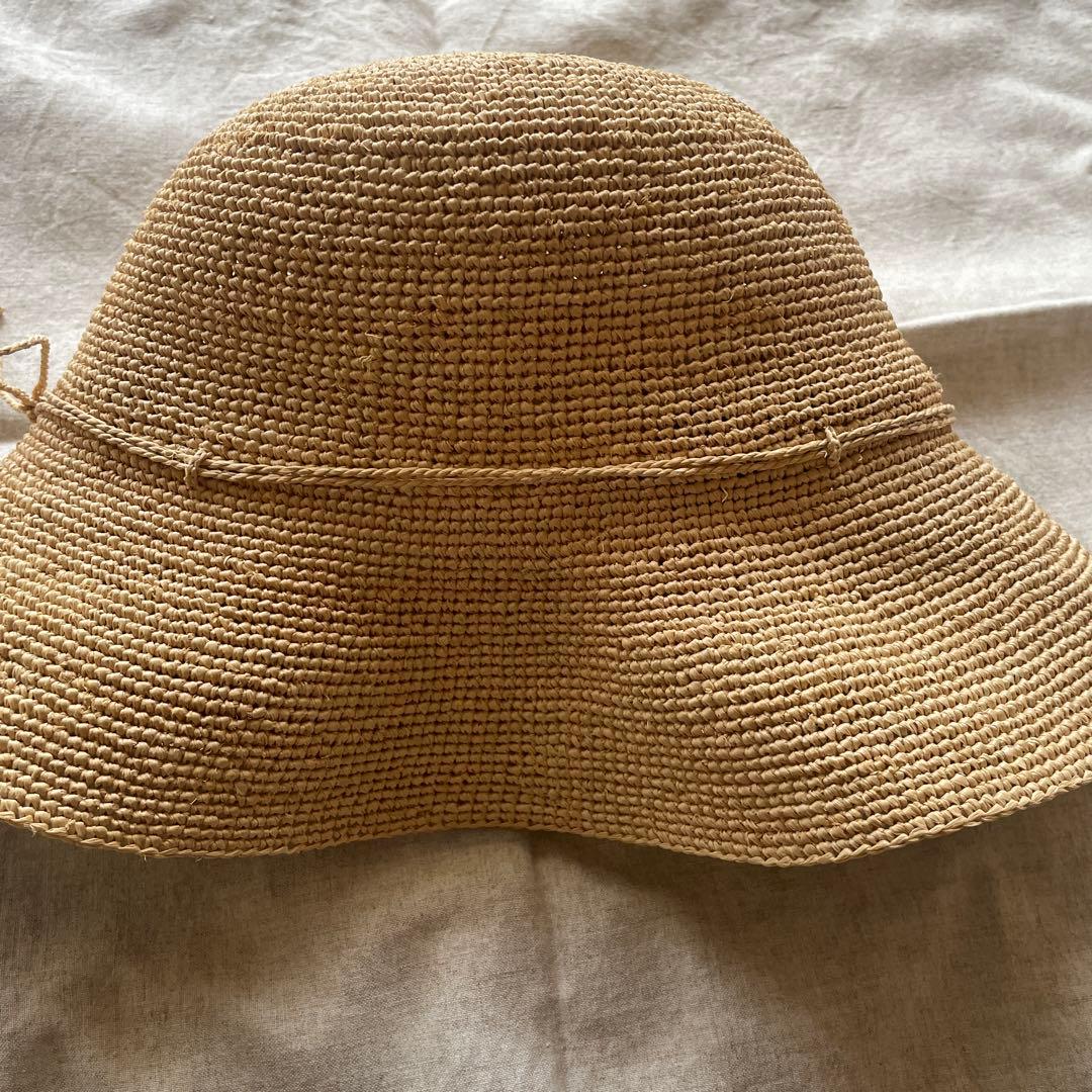 新品未使用　ヘレンカミンスキー　ラフィア　帽子　Villa9