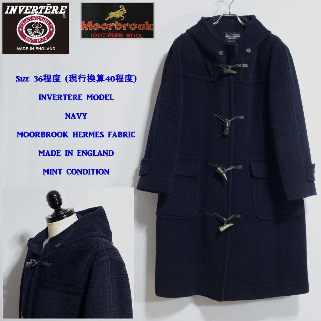 超極上品 INVERTERE製 ムーアブルック ダッフル IVY ネイビー 36