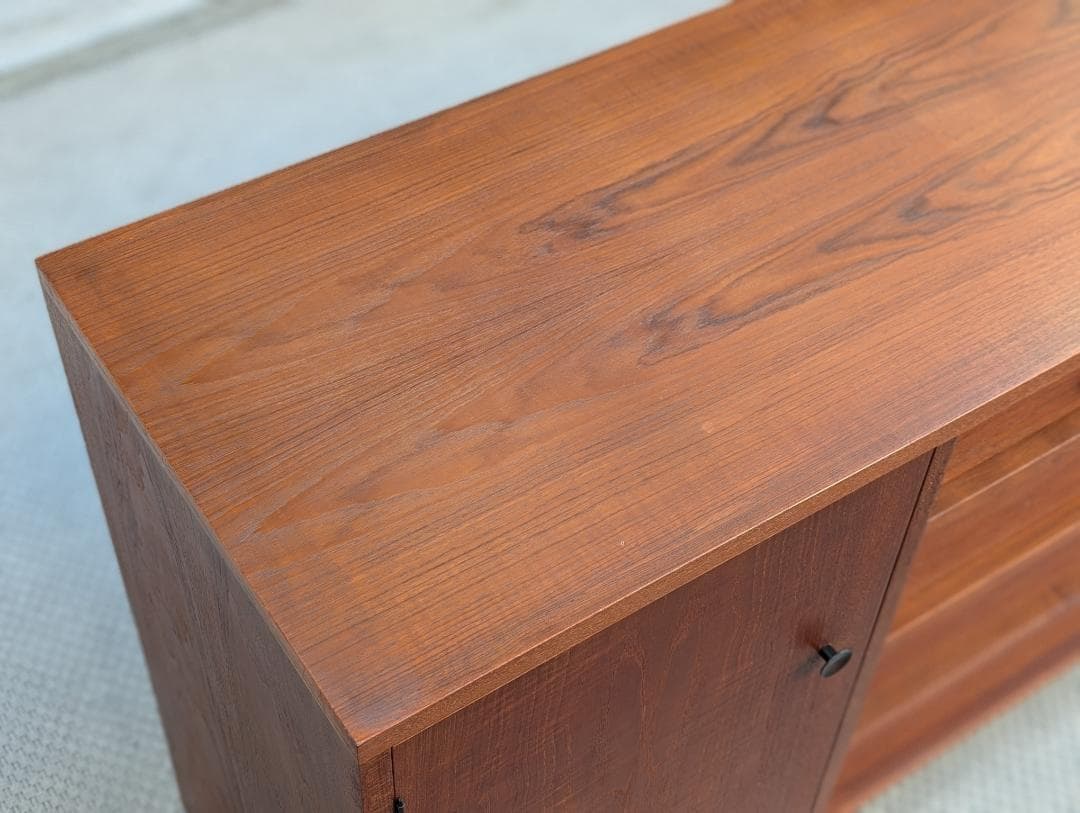 ジャパンヴィンテージ☆サイドボード／チーク材無垢／北欧家具／ミッドセンチュリー
