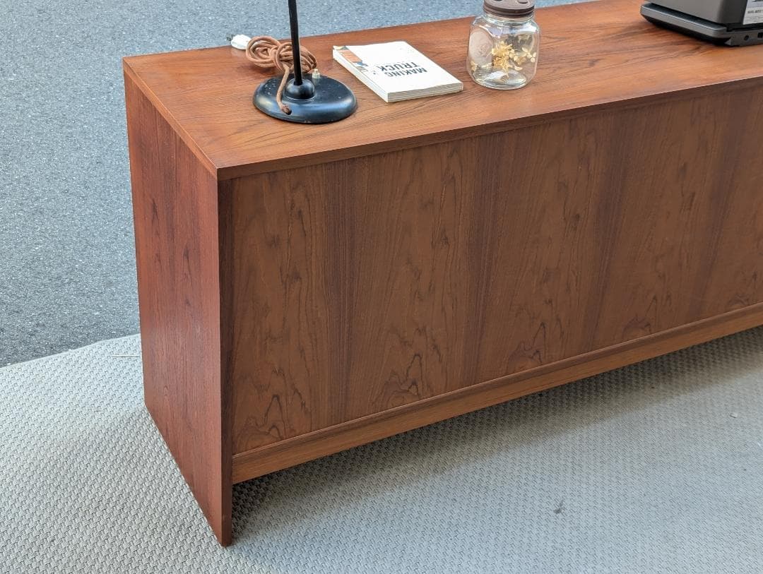 ジャパンヴィンテージ☆サイドボード／チーク材無垢／北欧家具／ミッドセンチュリー