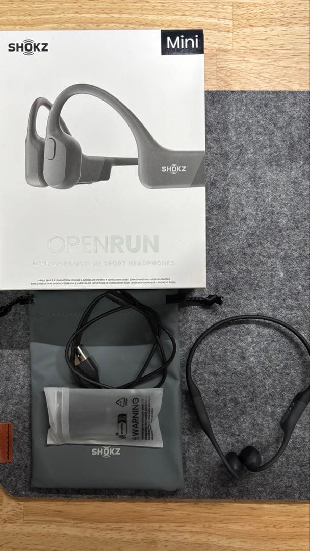 【本日限定価格】Shokz OpenRun Mini ブラック