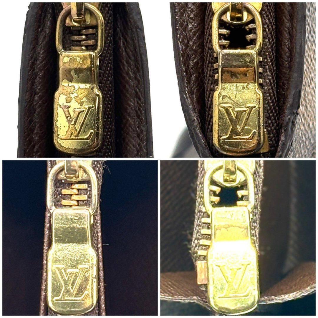 A*e様 ルイヴィトン　ダミエ 長財布 ポルトモネジップ ラウンドファスナー　ブ