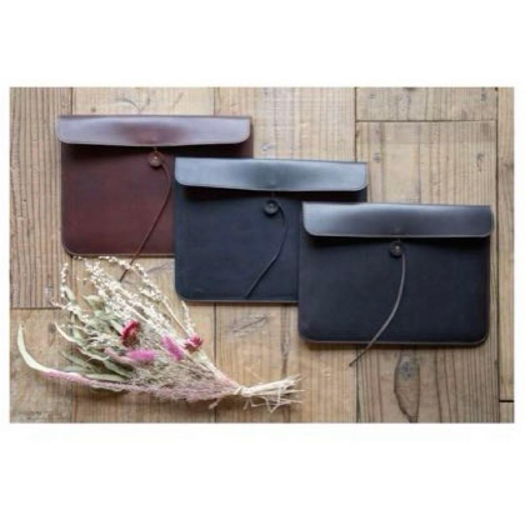 本革タブレットケース iPadPro/Air対応 11インチ モカ 高級