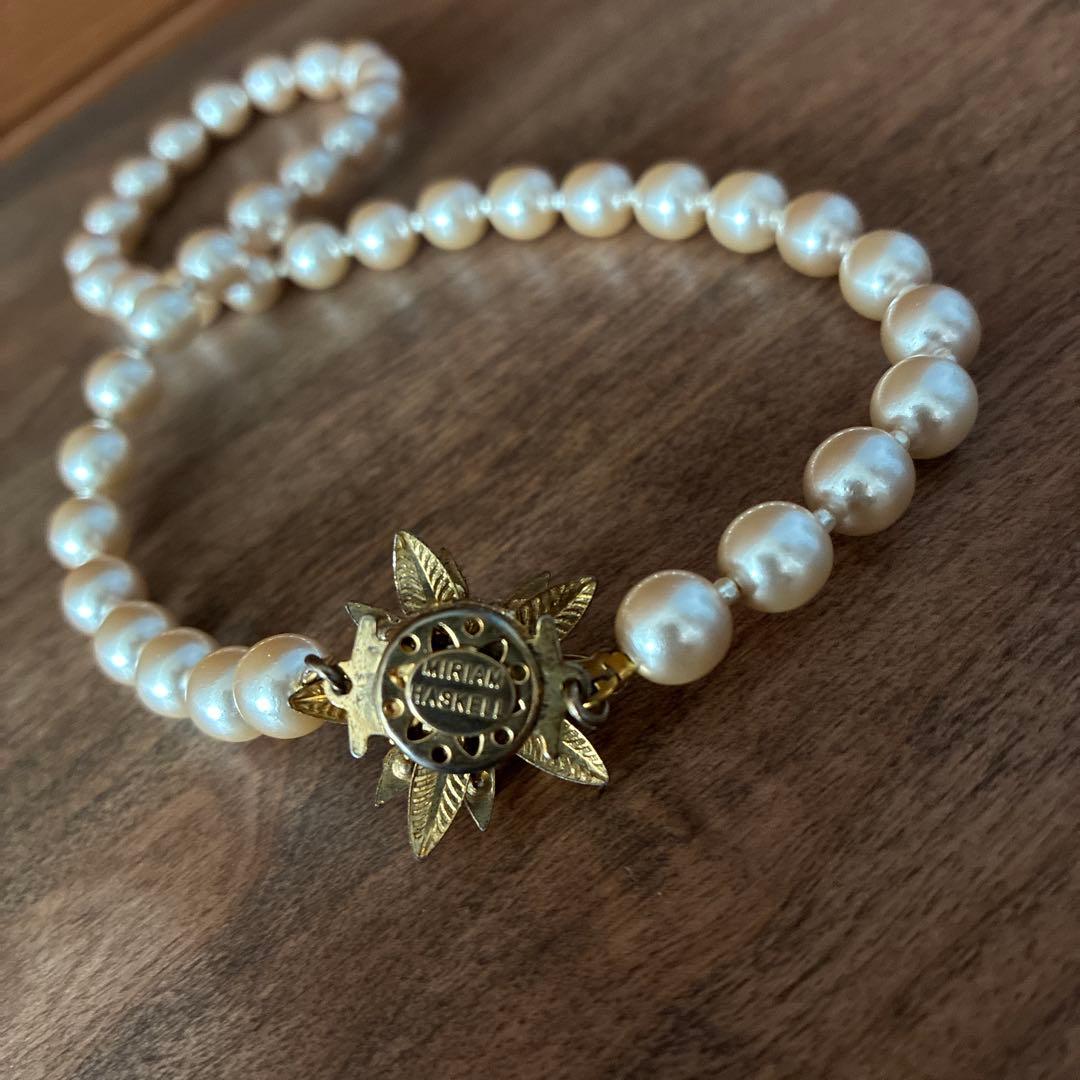 ミリアムハスケル ヴィンテージ ネックレス