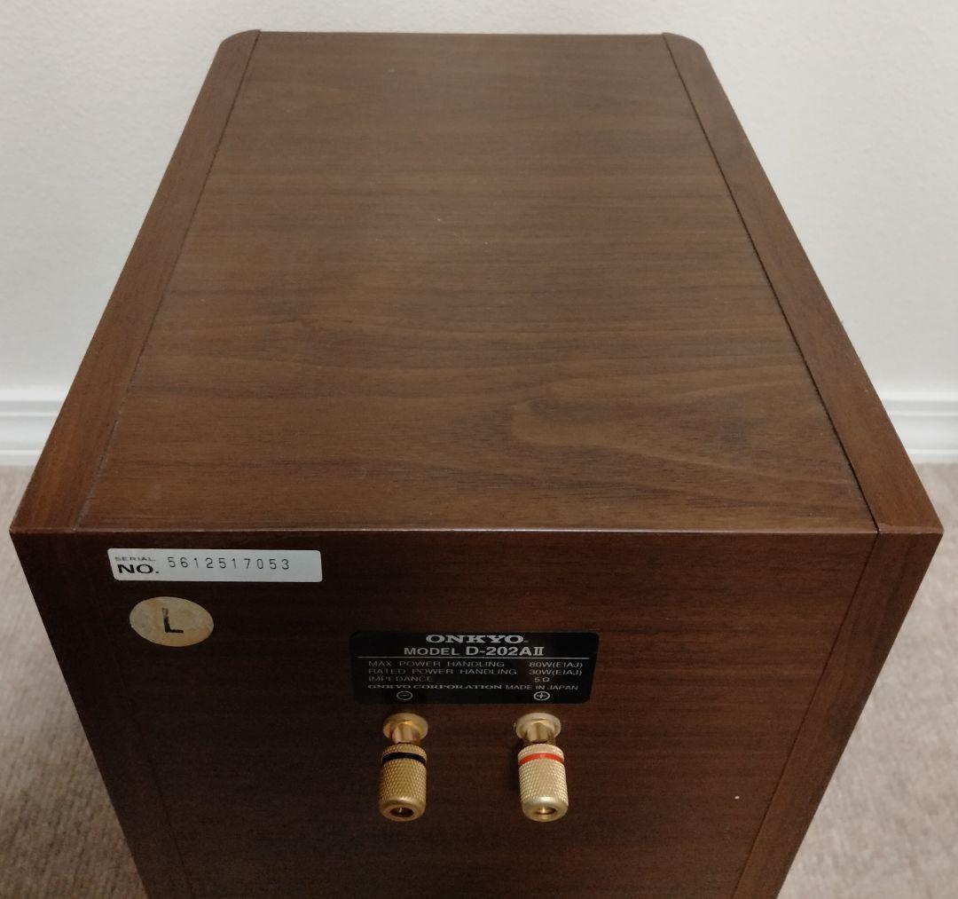 ONKYO/オンキョー スピーカー D-202AⅡ 動作確認済み　値下げ