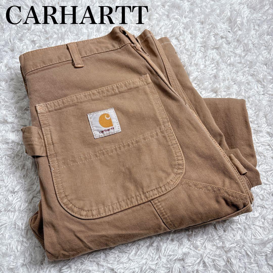 Carhartt ダック生地 コットン ペインターパンツ 31×34 裾上げあり