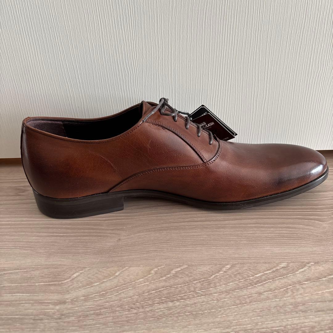 ブラウンレザー ドレスシューズ 日本製　卒業式　おしゃれ