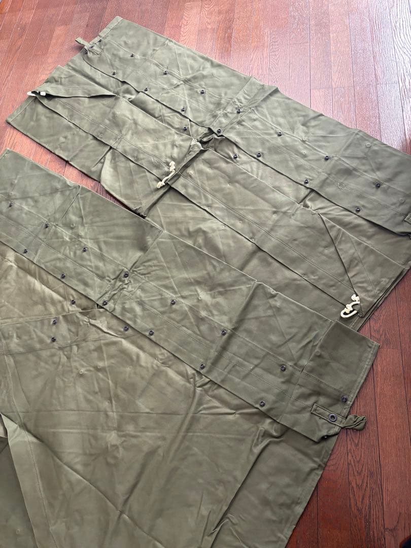 US Army 米軍　デッドストック　パップテント　シェルターハーフ　03年製