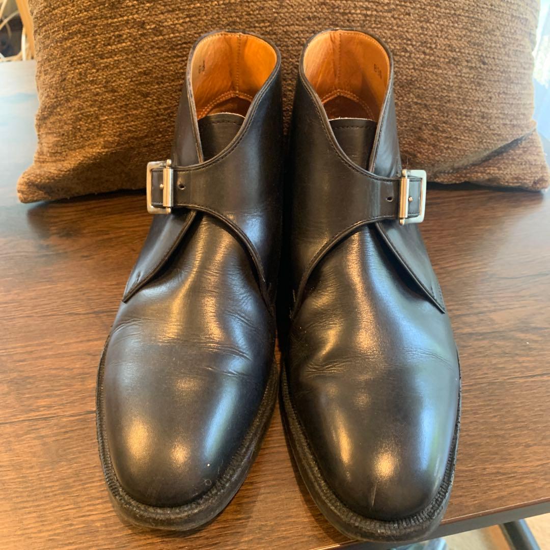 ジョンストン＆マーフィー ショートブーツ サイズ6 1/2