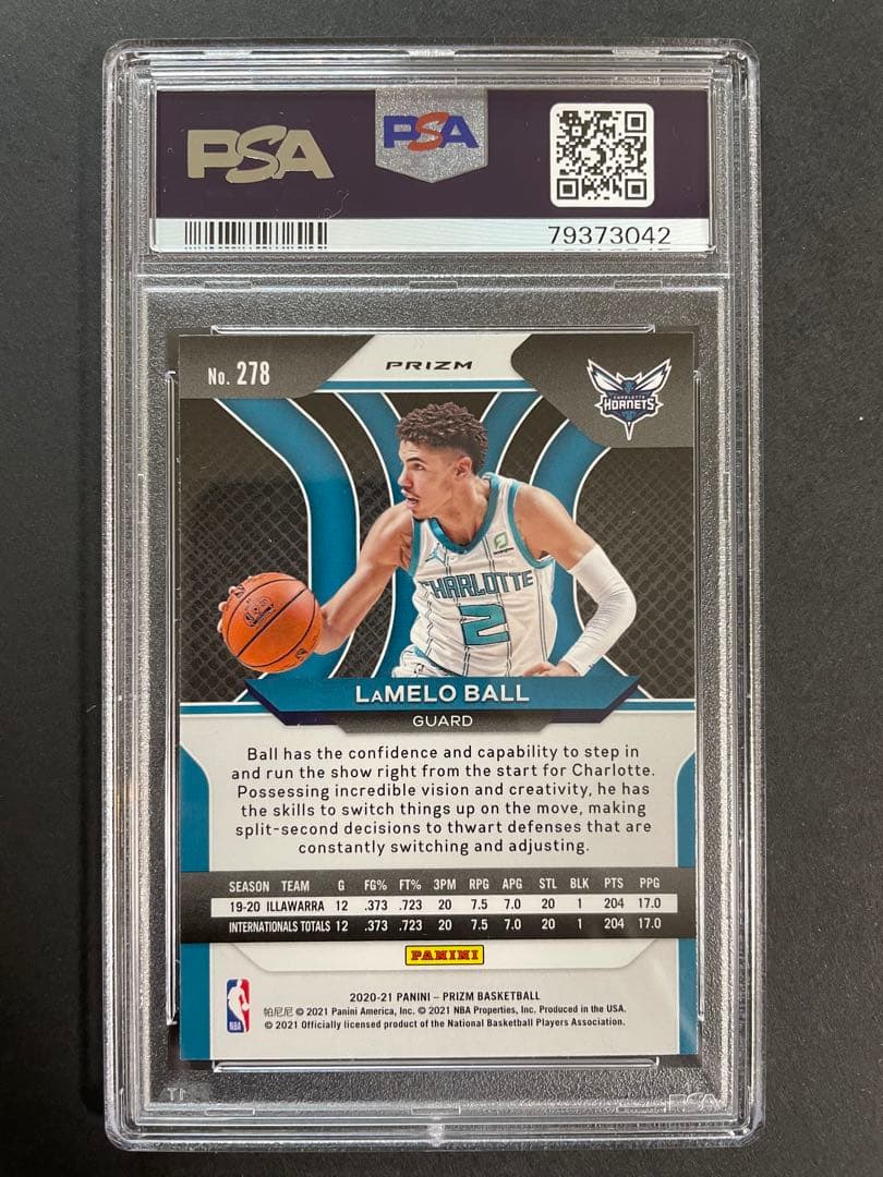 その他 Lamelo Ball silver prizm psa9