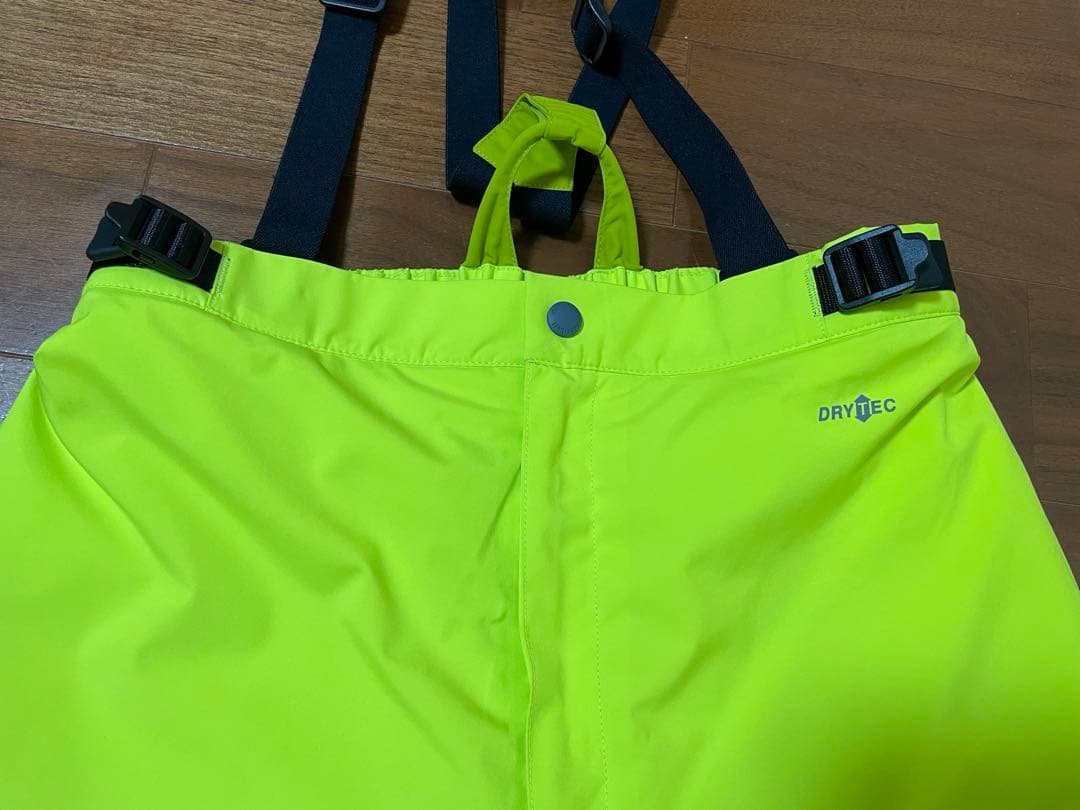 モンベル　パウダーステップジャケット/パンツ　160サイズ　ネイビー/イエロー