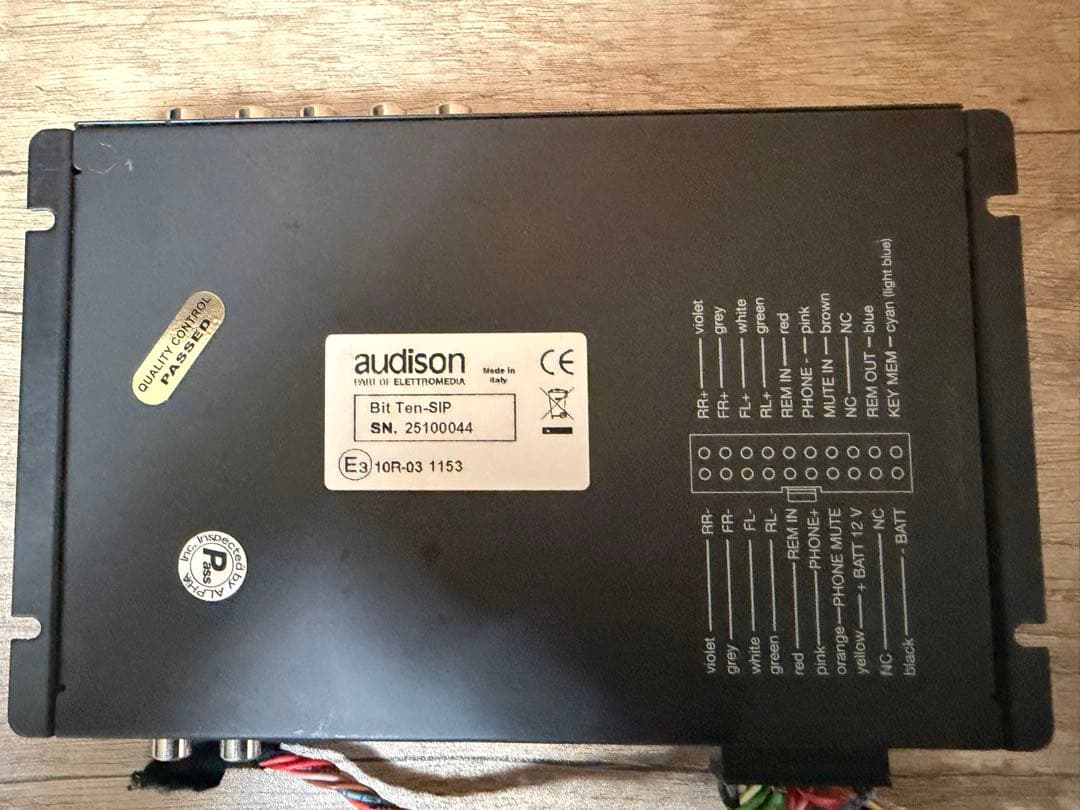 audison bit Ten 車載用 プリアンプ プロセッサー