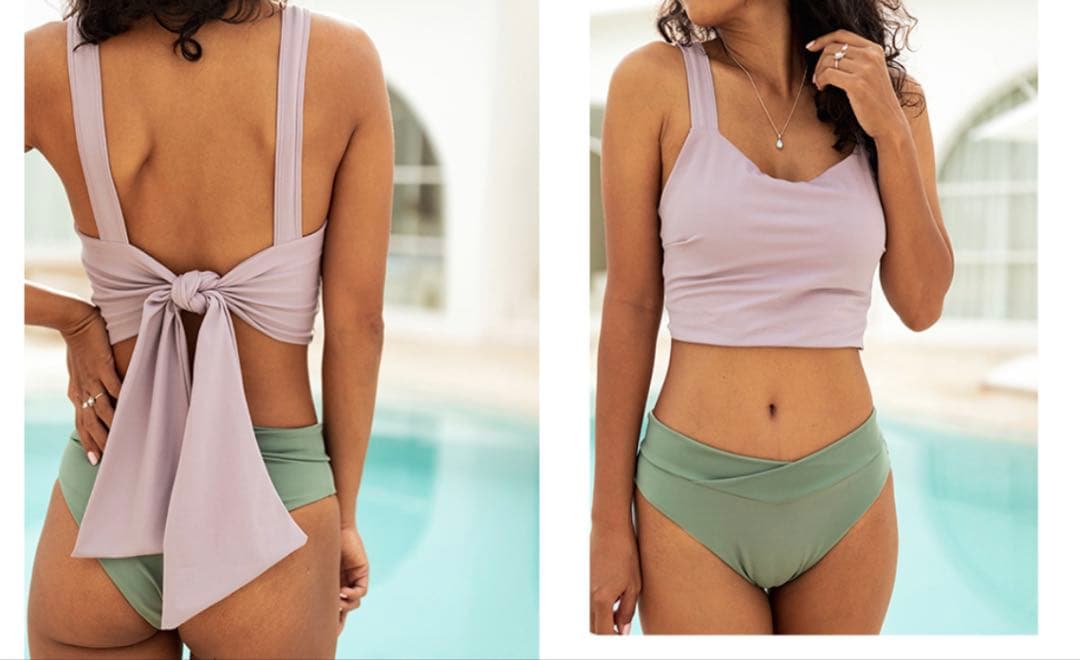 Meee　Qheart ビキニ(上下2セット)