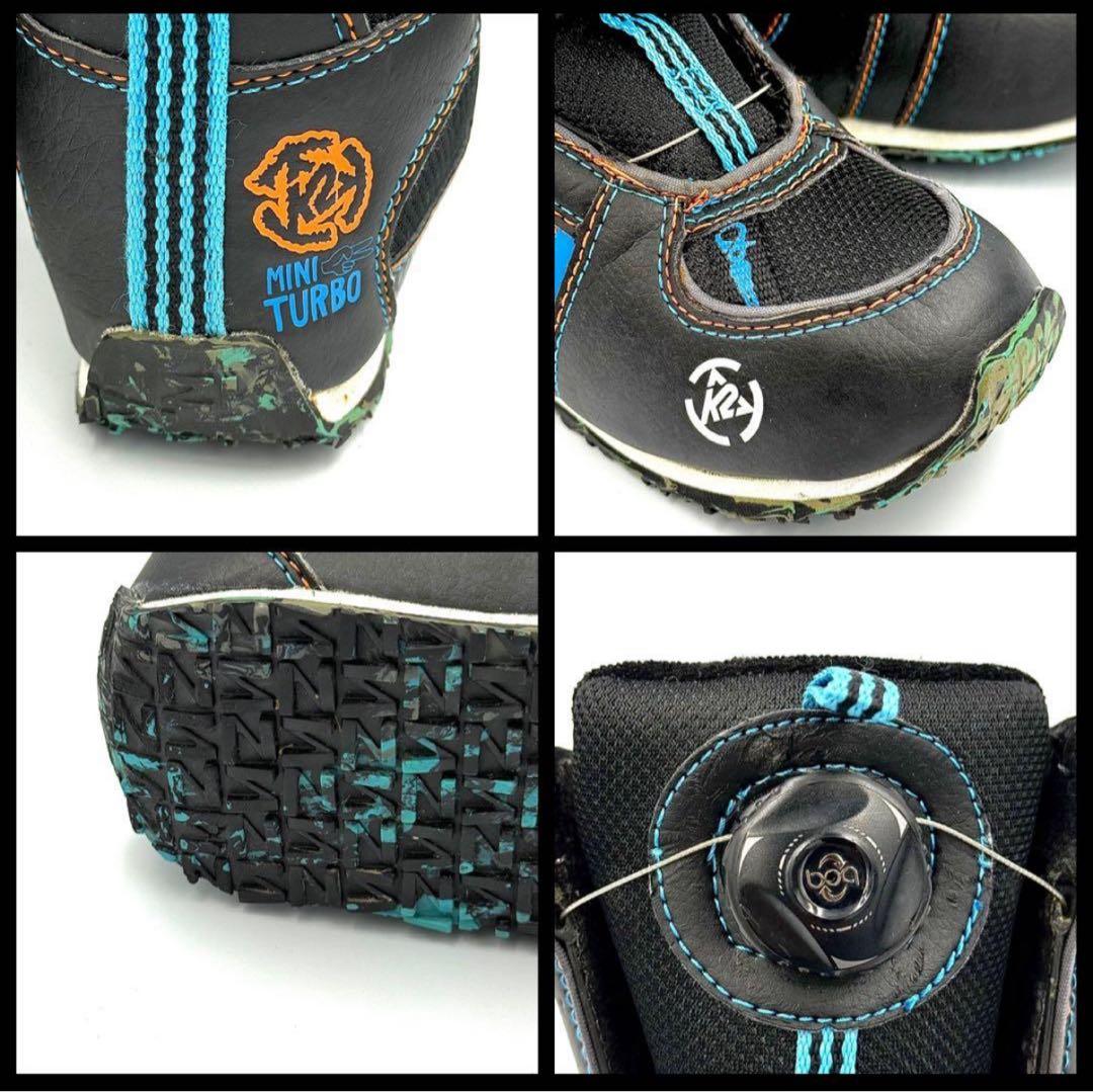 K2 キッズ スノーボードブーツ MINI TURBO 16.5 調整可