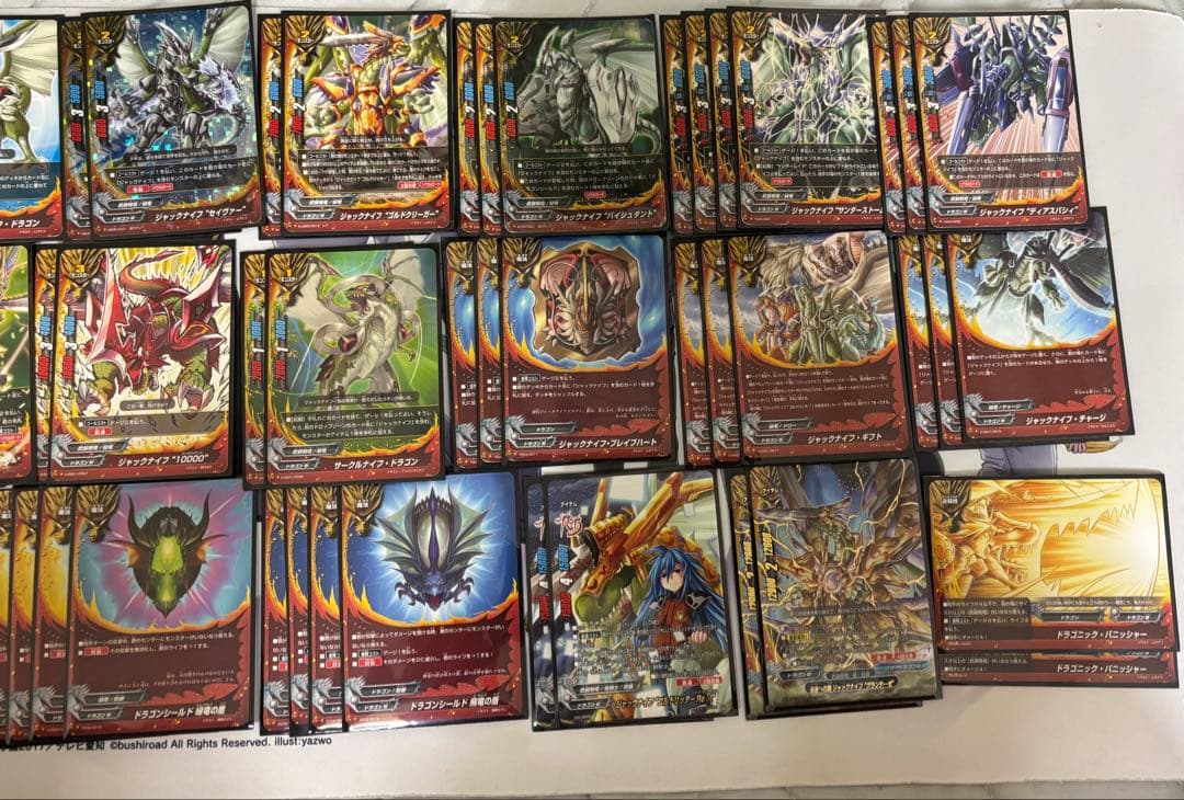 ナ*ツ様 バディファイト ジャックナイフデッキ　グランテーゼ　ゴルドリッター