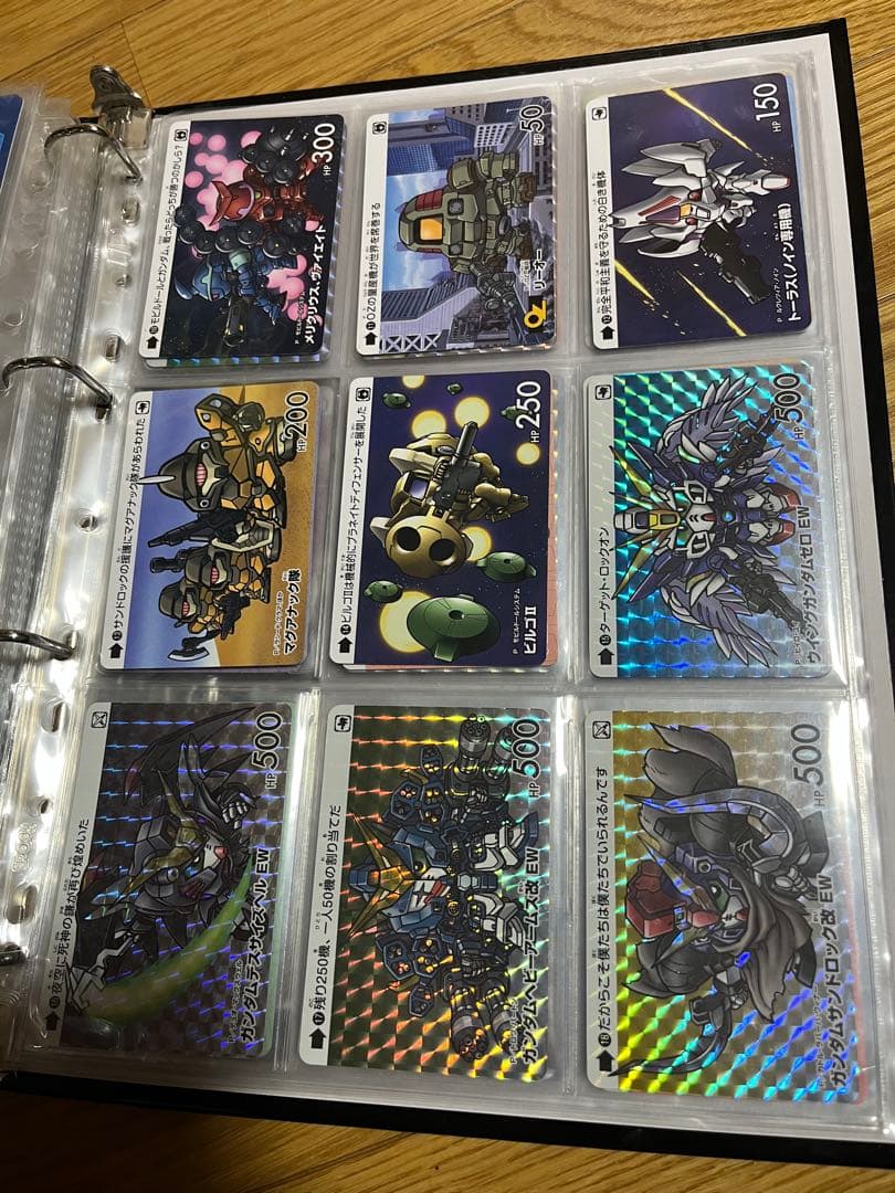 カードダス　ガンダムセレクションVol.4　新機動戦記ガンダムW　コンプ　SD