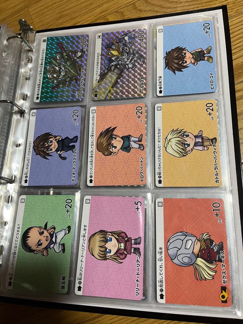 カードダス　ガンダムセレクションVol.4　新機動戦記ガンダムW　コンプ　SD