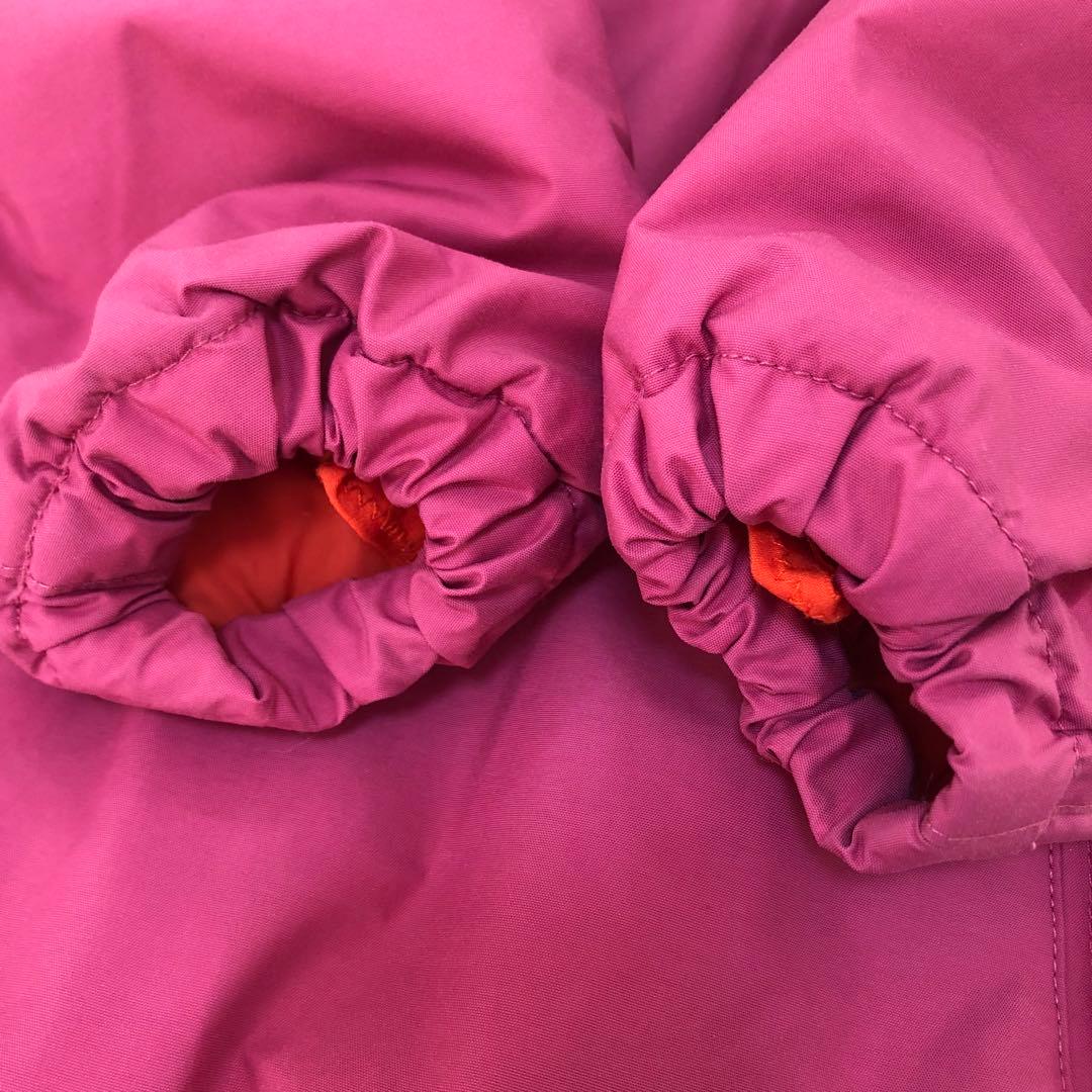 mont-bell ジャンプスーツ 90 ピンク 手袋セット