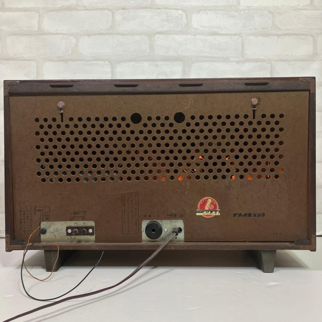 1957年　ナショナル5球スーパーラジオ　真空管ラジオ　Hi-Fi EA-700