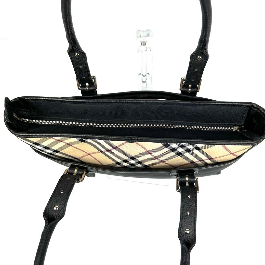 【美品】 バーバリー ノバチェック トートバッグ ビジネスバッグ A4可