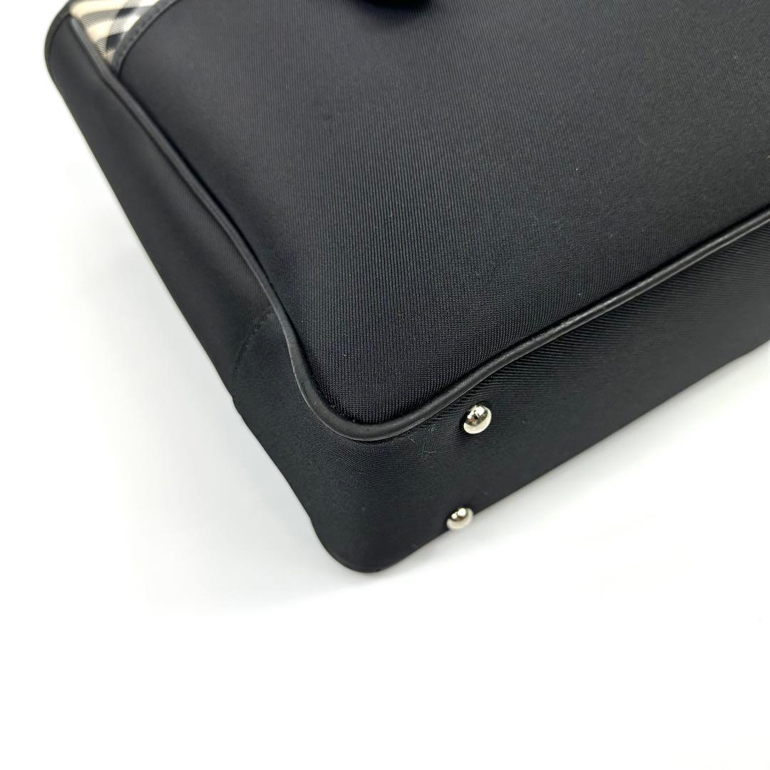 【美品】 バーバリー ノバチェック トートバッグ ビジネスバッグ A4可
