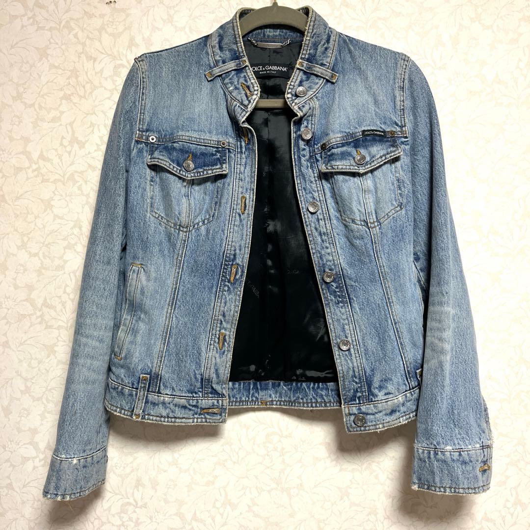 Dolce & Gabbana デニムジャケット イタリア製　新品同様　小さめM