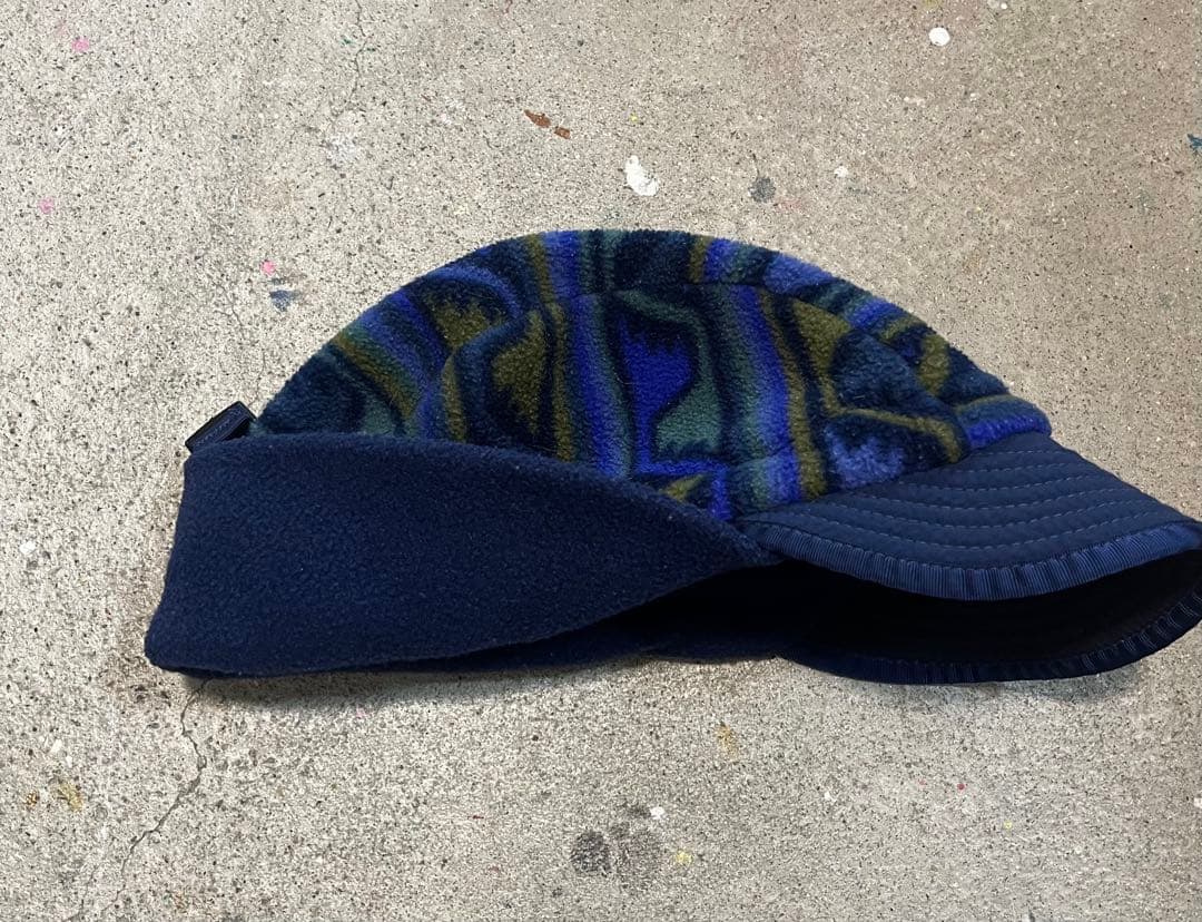 激レア Patagonia パタゴニア フリース ダックビル キャップ Duck