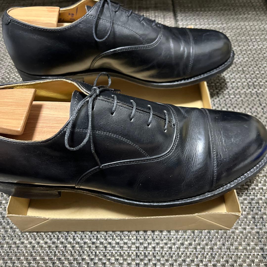 ワ*）様 80s 90s カナダ軍　サービスシューズ　内羽根　ストレートチップ