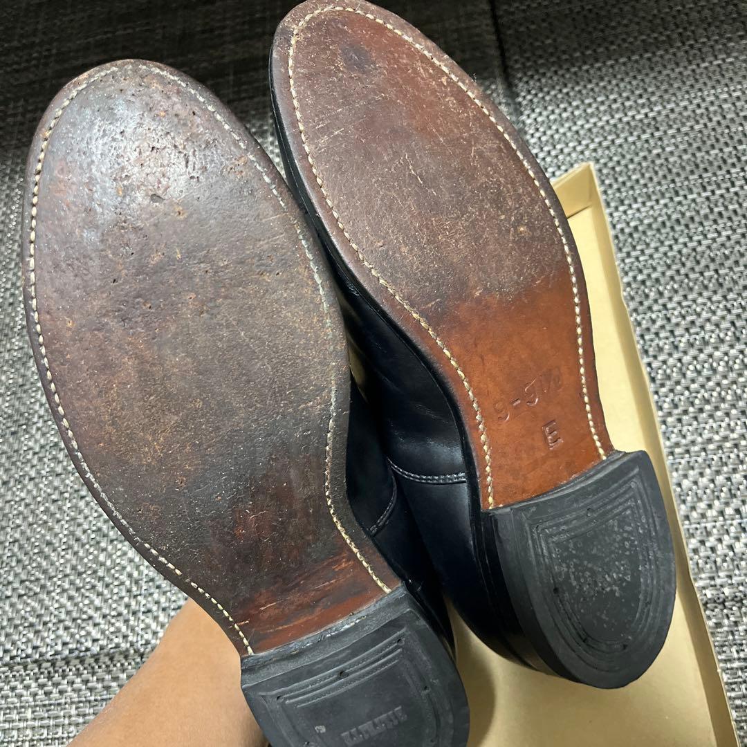 ワ*）様 80s 90s カナダ軍　サービスシューズ　内羽根　ストレートチップ