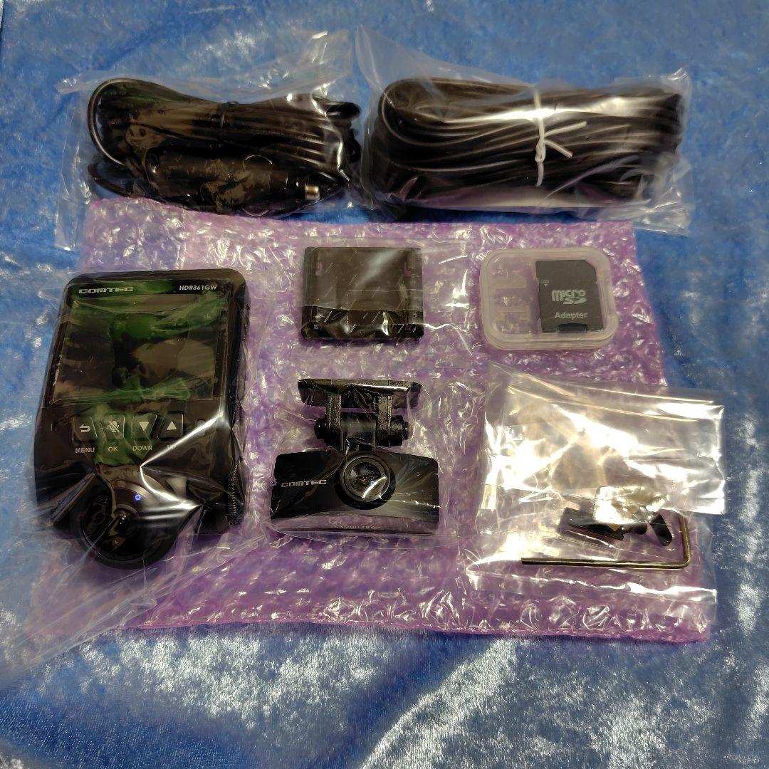 未使用新品★comtecコムテック　HDR361GW ドライブレコーダー