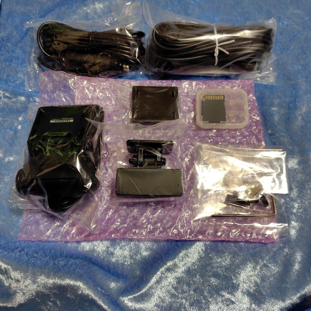 未使用新品★comtecコムテック　HDR361GW ドライブレコーダー