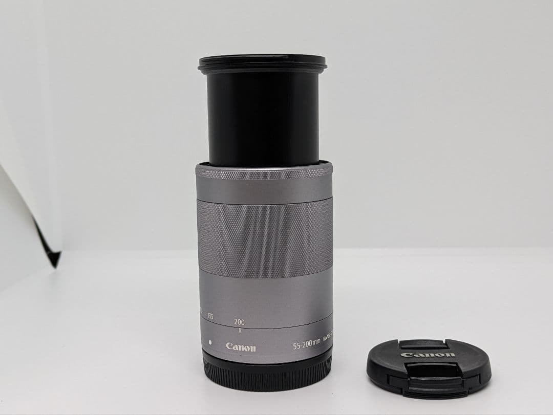 1月13日限定♪Canon EF-M 55-200mm IS STM シルバー